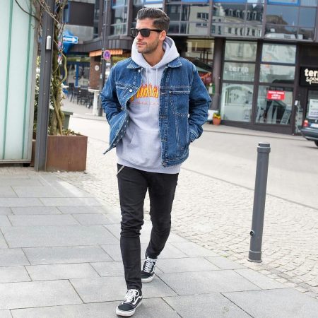 How To Wear A Denim Jacket? Style Tips For Guys | Lugako