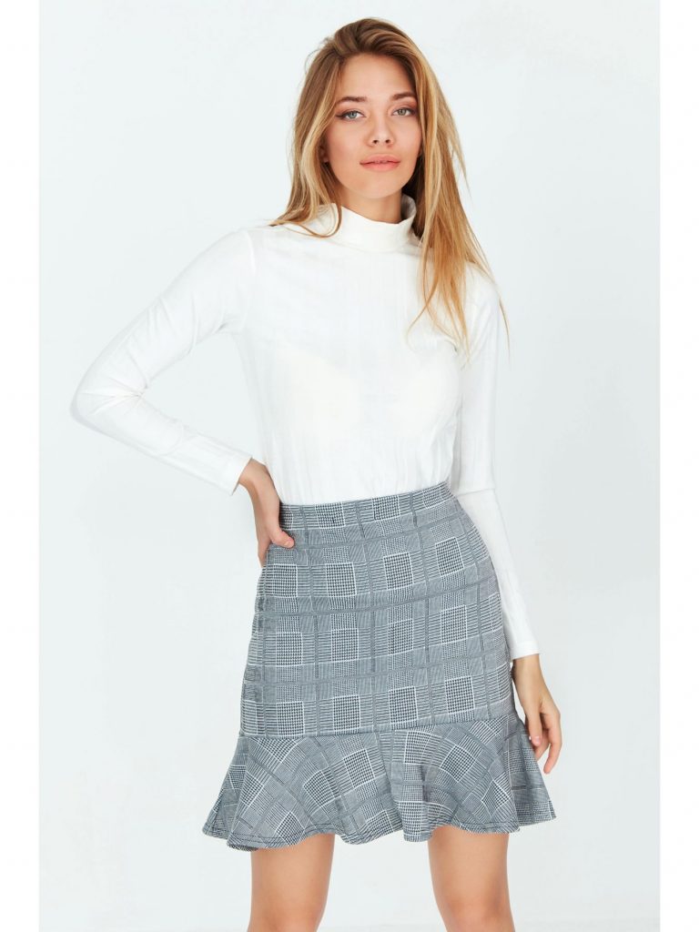 How To Style A Peplum Skirt | Lugako