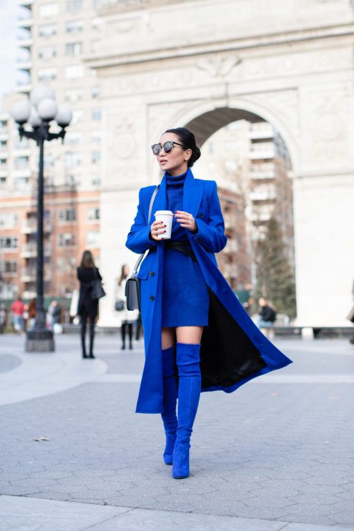 How to style thigh-high boots