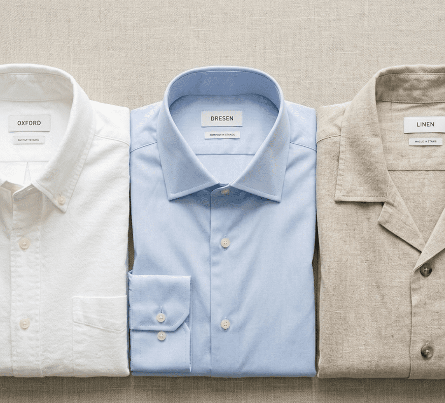 types of shirt collars for men